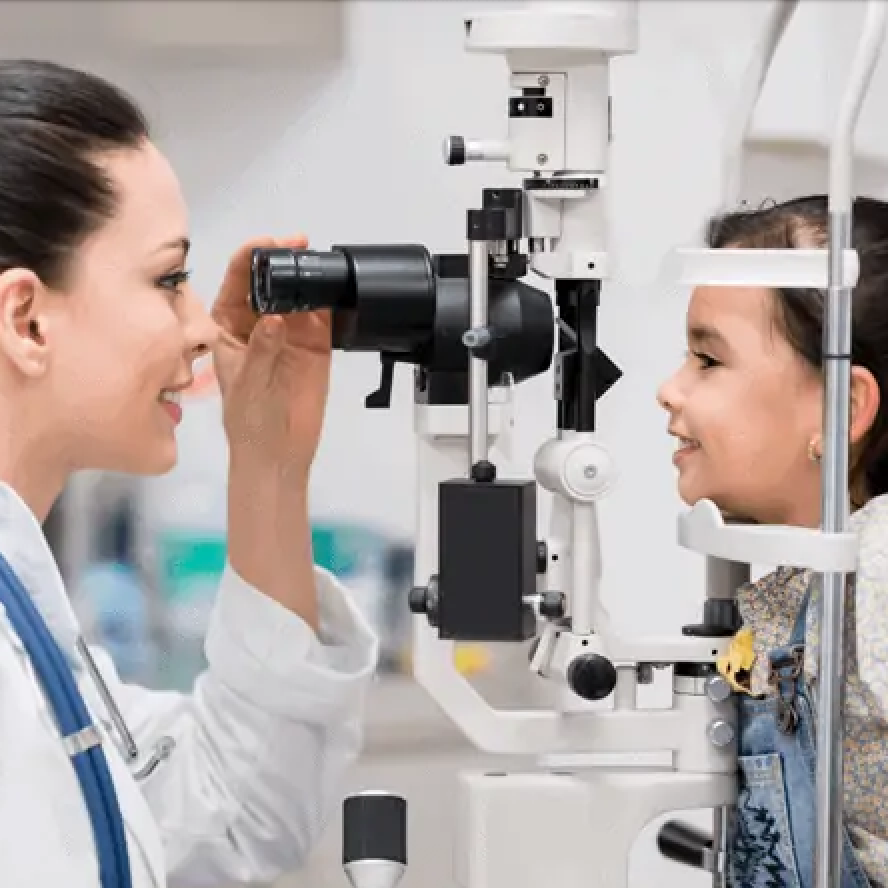 pediatric eye exam in Urbana